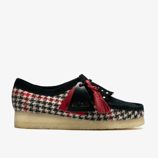 Wallabee Black Tweed Combination - Clarks Essential