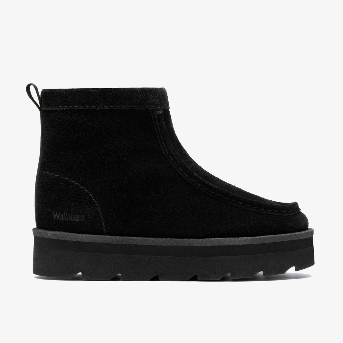 Meare Rooey Black Suede Warmlined - Clarks Discount