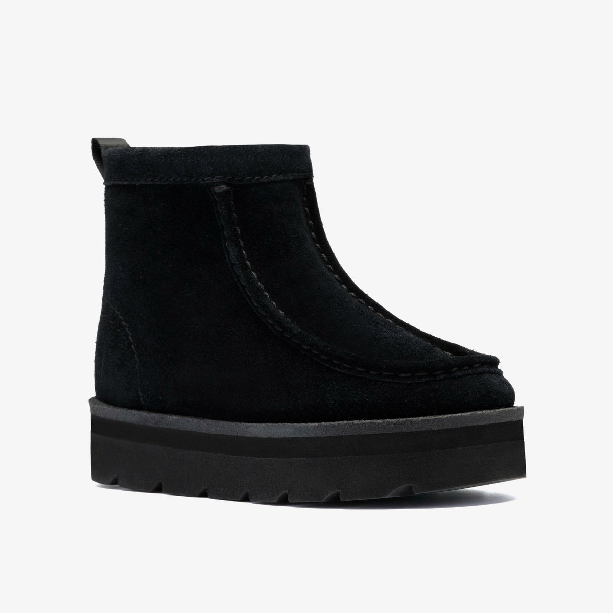 Meare Rooey Black Suede Warmlined - Clarks Discount