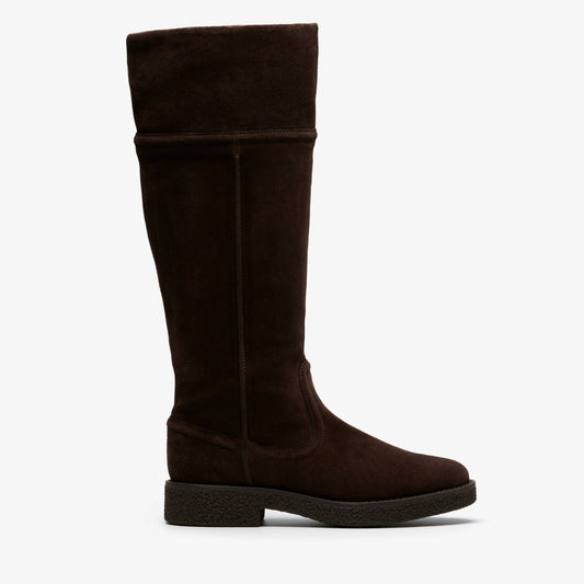Nella Hi Dark Brown Suede - Clarks Hot Sale
