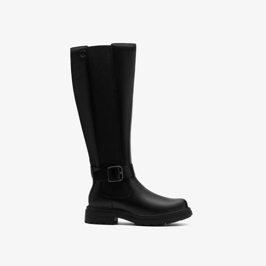 Orinoco 3 Tall Black Leather - Clarks New