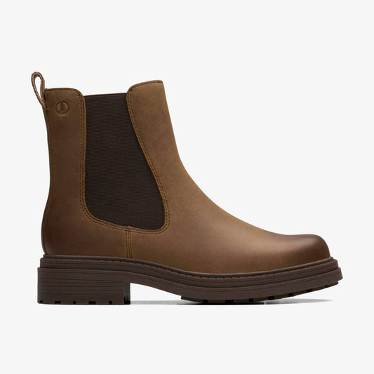 Orinoco 3 Top Walnut Leather - Clarks Classic