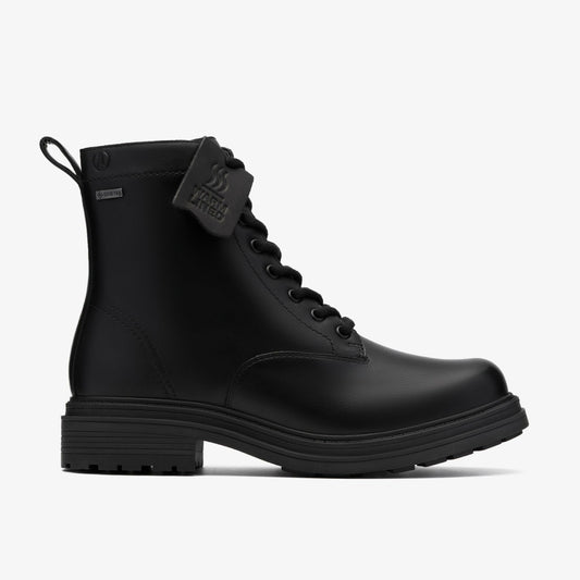 Orinoco 3 Sty GORE-TEX Black Warmlined Leather - Clarks Top Pick