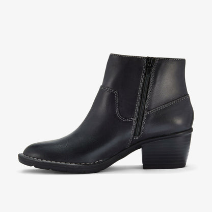 Kastela Top Black Leather - Clarks Trending