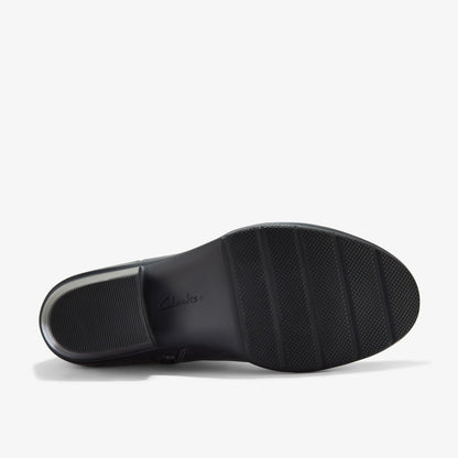 Kastela Top Black Leather - Clarks Trending