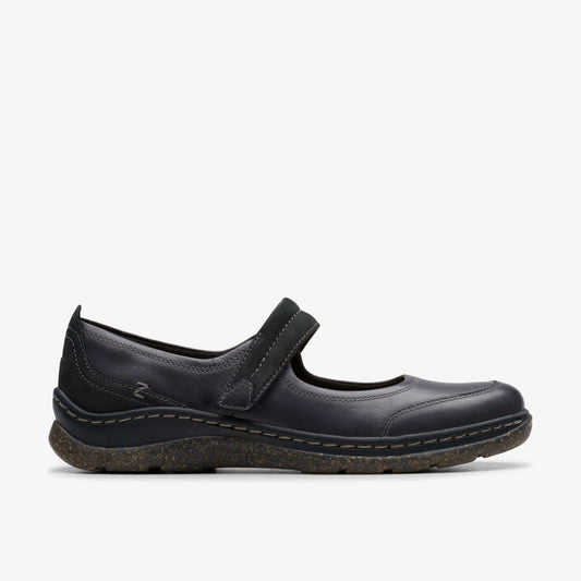 Orlene Jane Black Leather - Clarks Best Seller