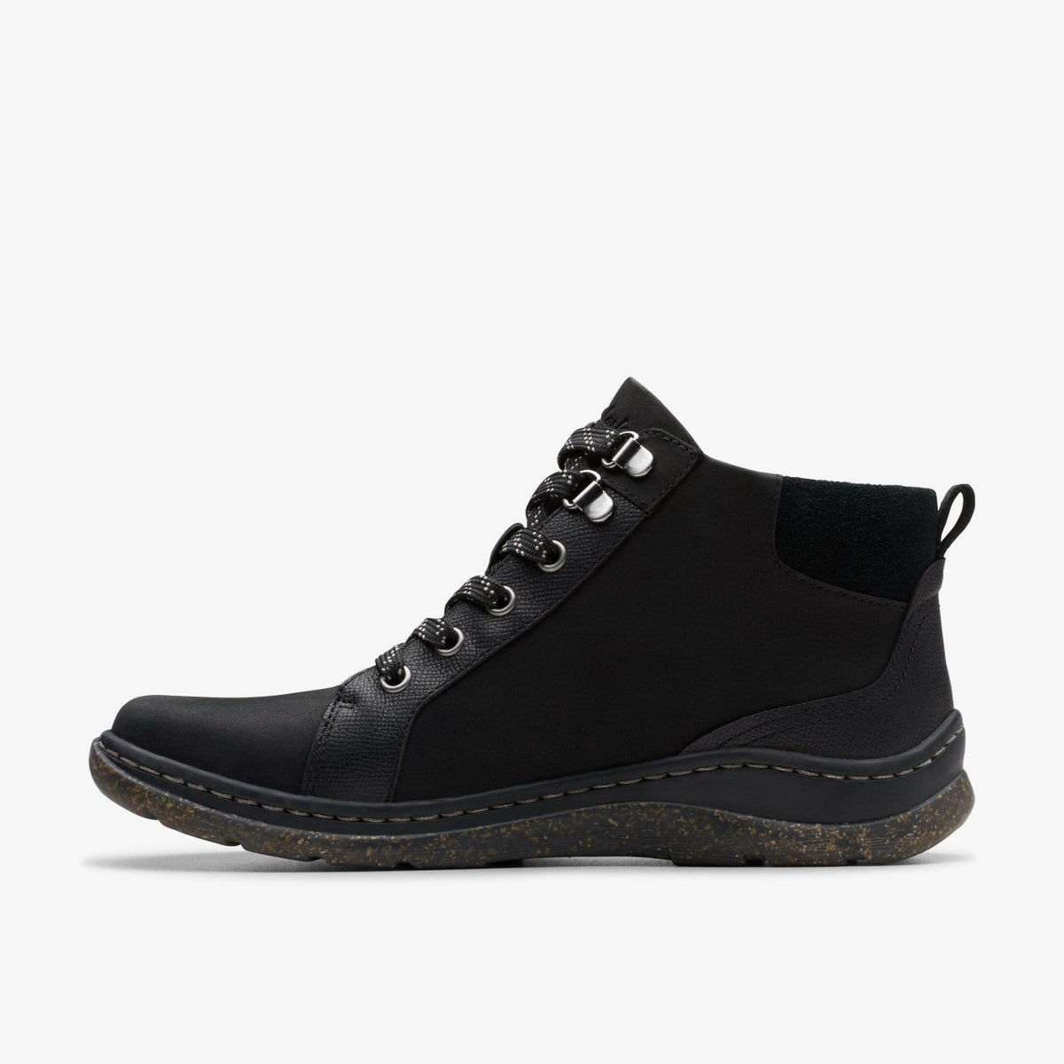 Orlene Top Waterproof Black Nubuck - Clarks New