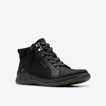 Orlene Top Waterproof Black Nubuck - Clarks New