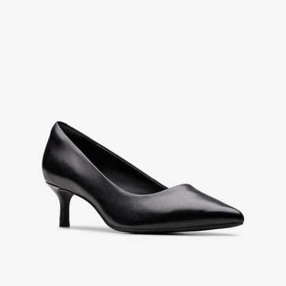 Zarey Court Black Leather - Clarks Exclusive