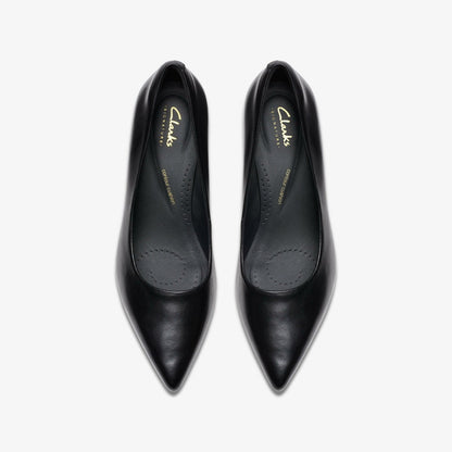 Zarey Court Black Leather - Clarks Exclusive
