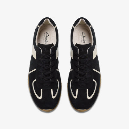 Meridor Lo Black Combination Suede - Clarks Popular