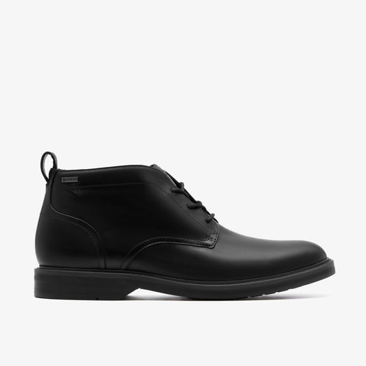 Aldwin Mid GORE-TEX Black Leather - Clarks Trending
