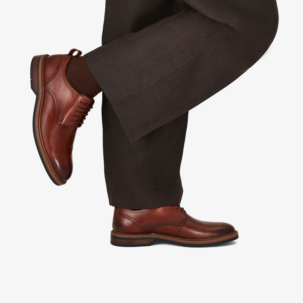 Aldwin Lace Tan Leather - Clarks Recommended