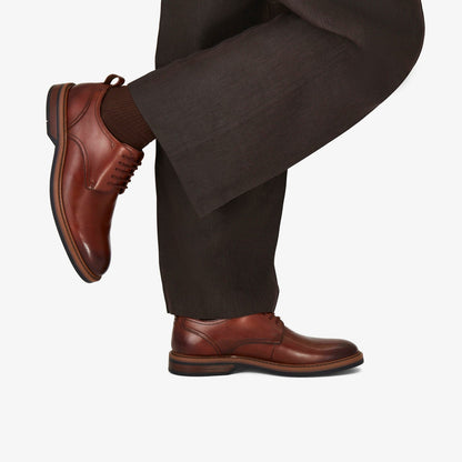 Aldwin Lace Tan Leather - Clarks Recommended