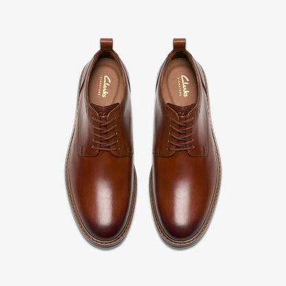 Aldwin Lace Tan Leather - Clarks Recommended