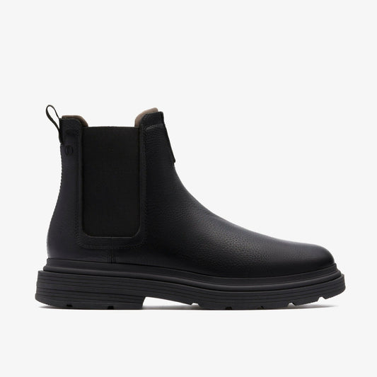 Badbury Easy Black Leather - Clarks Smart Buy