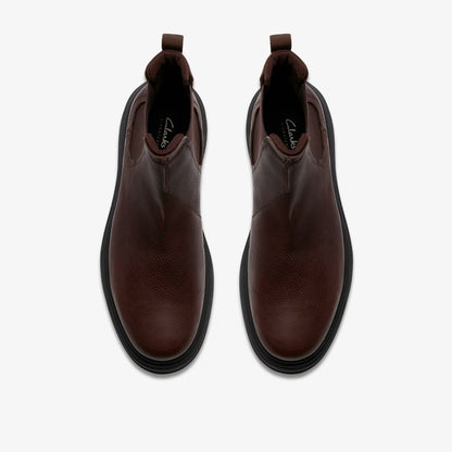 Badbury Easy Dark Brown Leather - Clarks Customer Favorite