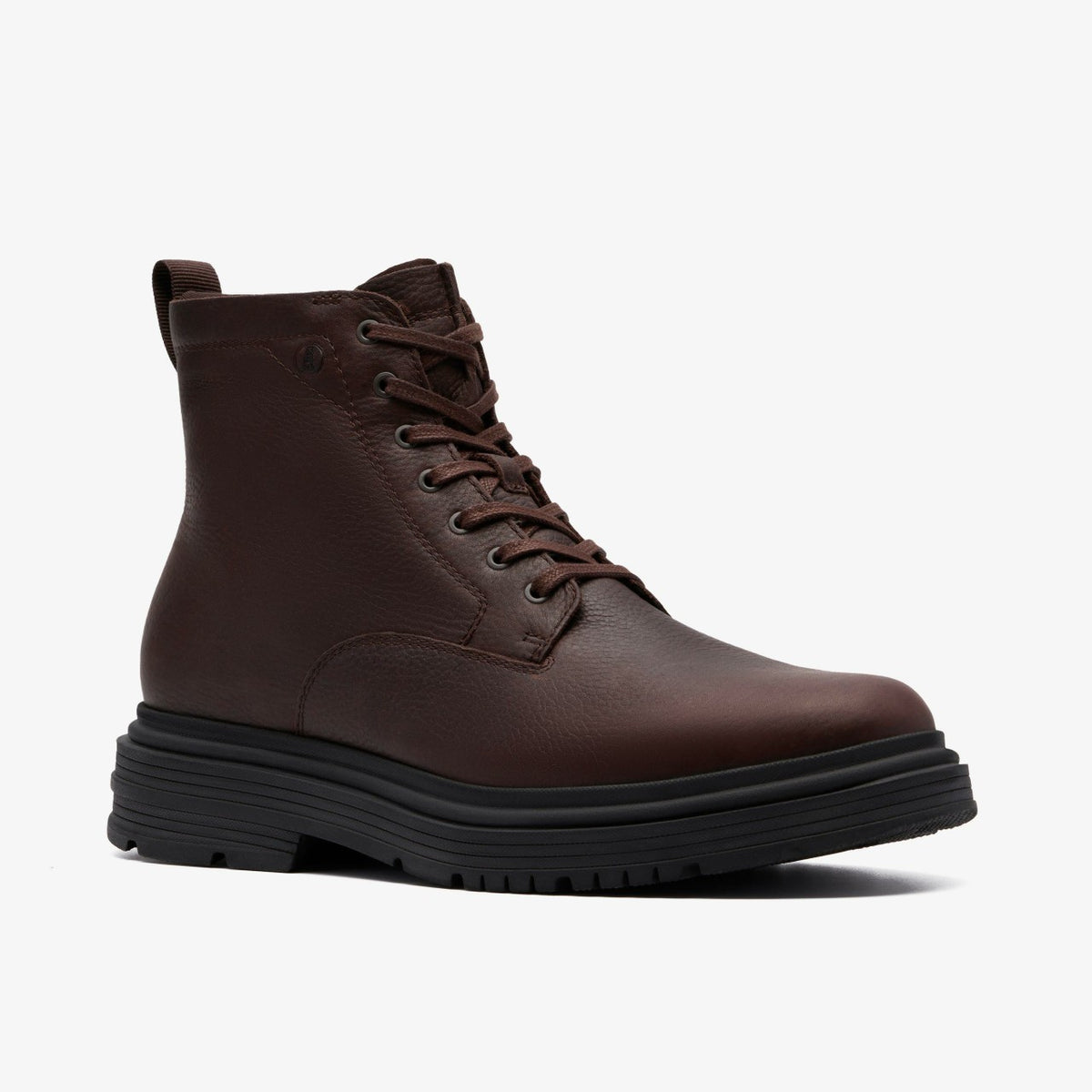 Badbury Hi Waterproof Brown Warmlined Leather - Clarks Best Price