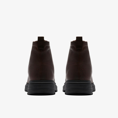 Badbury Hi Waterproof Brown Warmlined Leather - Clarks Best Price
