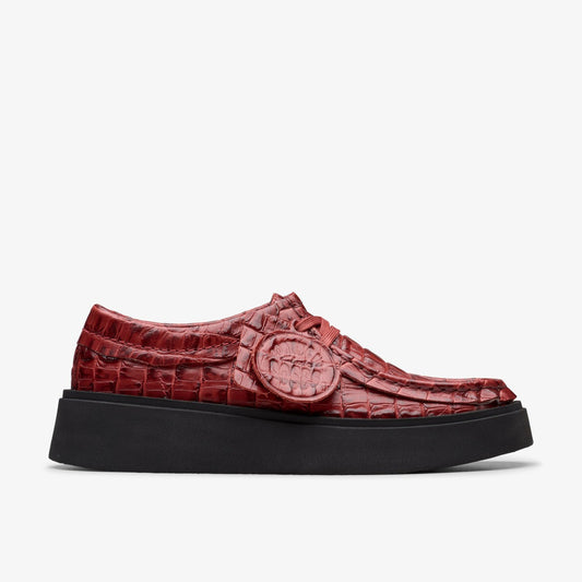 Martine Rose Torview Womens Burgundy Leather - Clarks Special Offer