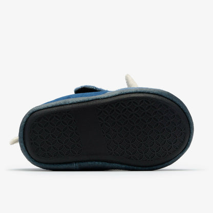 Fluffy Snug Toddler Navy - Clarks Discount