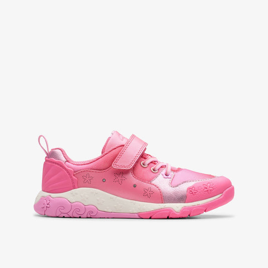 Tidal Shell Kid Pink - Clarks Latest