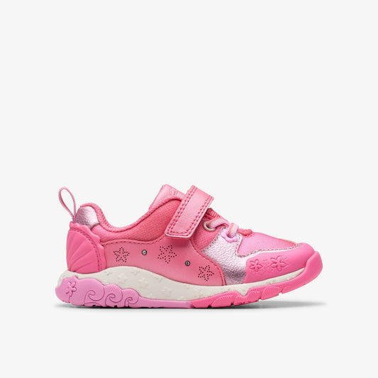 Tidal Shell Toddler Pink - Clarks Signature