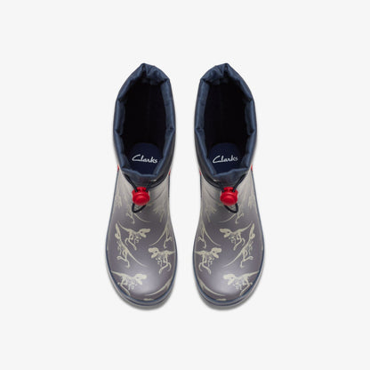 Tarri Race Kid Grey Combination - Clarks Hot Sale