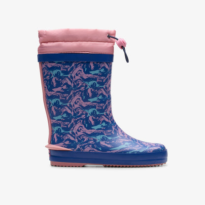 Tarri Race Kid Blue Combination - Clarks Premium