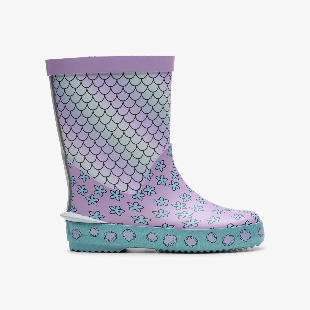 Tarri Run Toddler Lilac Combination - Clarks Everyday