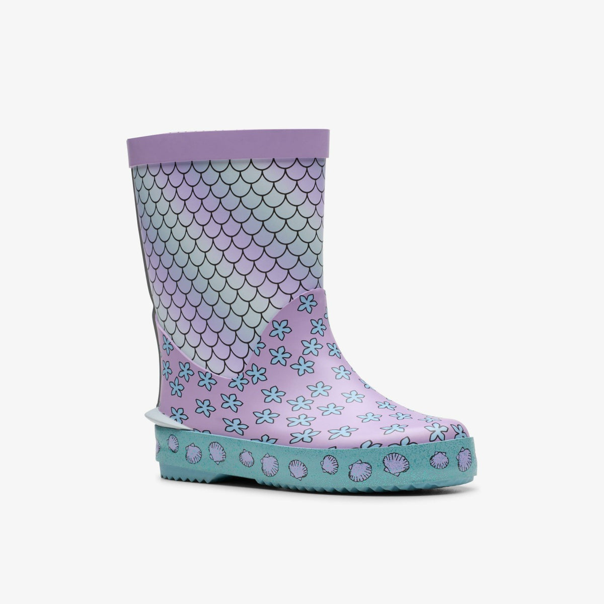 Tarri Run Toddler Lilac Combination - Clarks Everyday