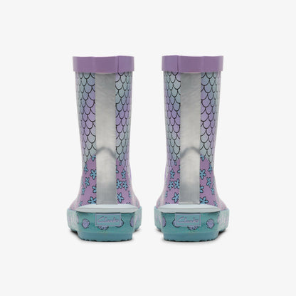 Tarri Run Toddler Lilac Combination - Clarks Everyday