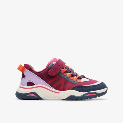 Feather Track Kid Berry Combination - Clarks Sale