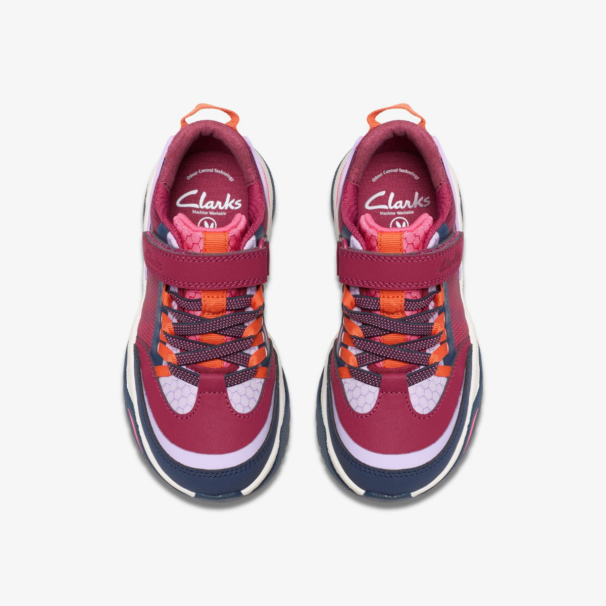 Feather Track Kid Berry Combination - Clarks Sale