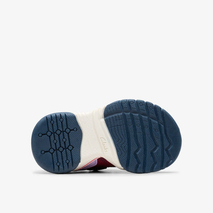 Feather Track Toddler Berry Combination - Clarks Smart Buy