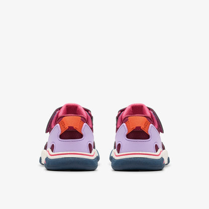 Feather Track Toddler Berry Combination - Clarks Smart Buy