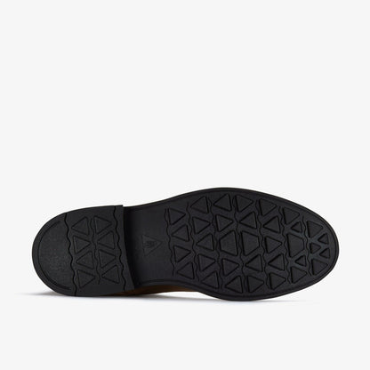 Newford Easy Dark Sand Suede - Clarks Essential