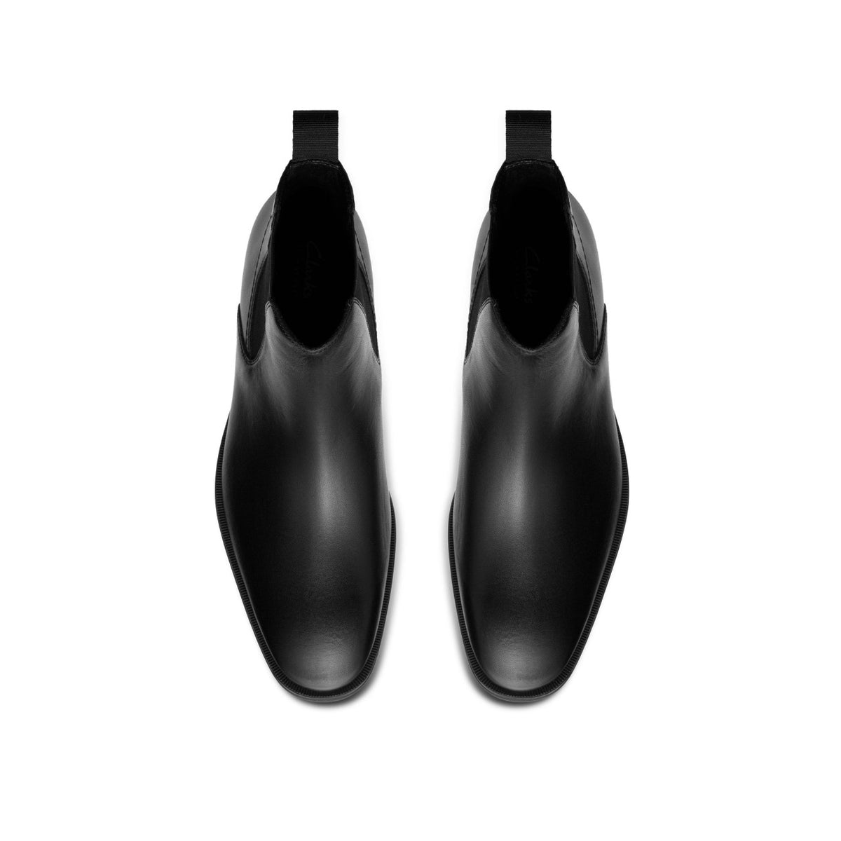 Paulton Easy Black Leather - Clarks Premium