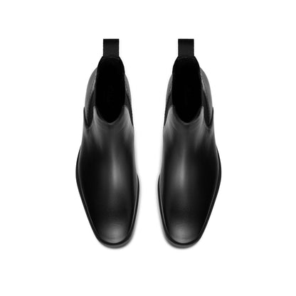 Paulton Easy Black Leather - Clarks Premium