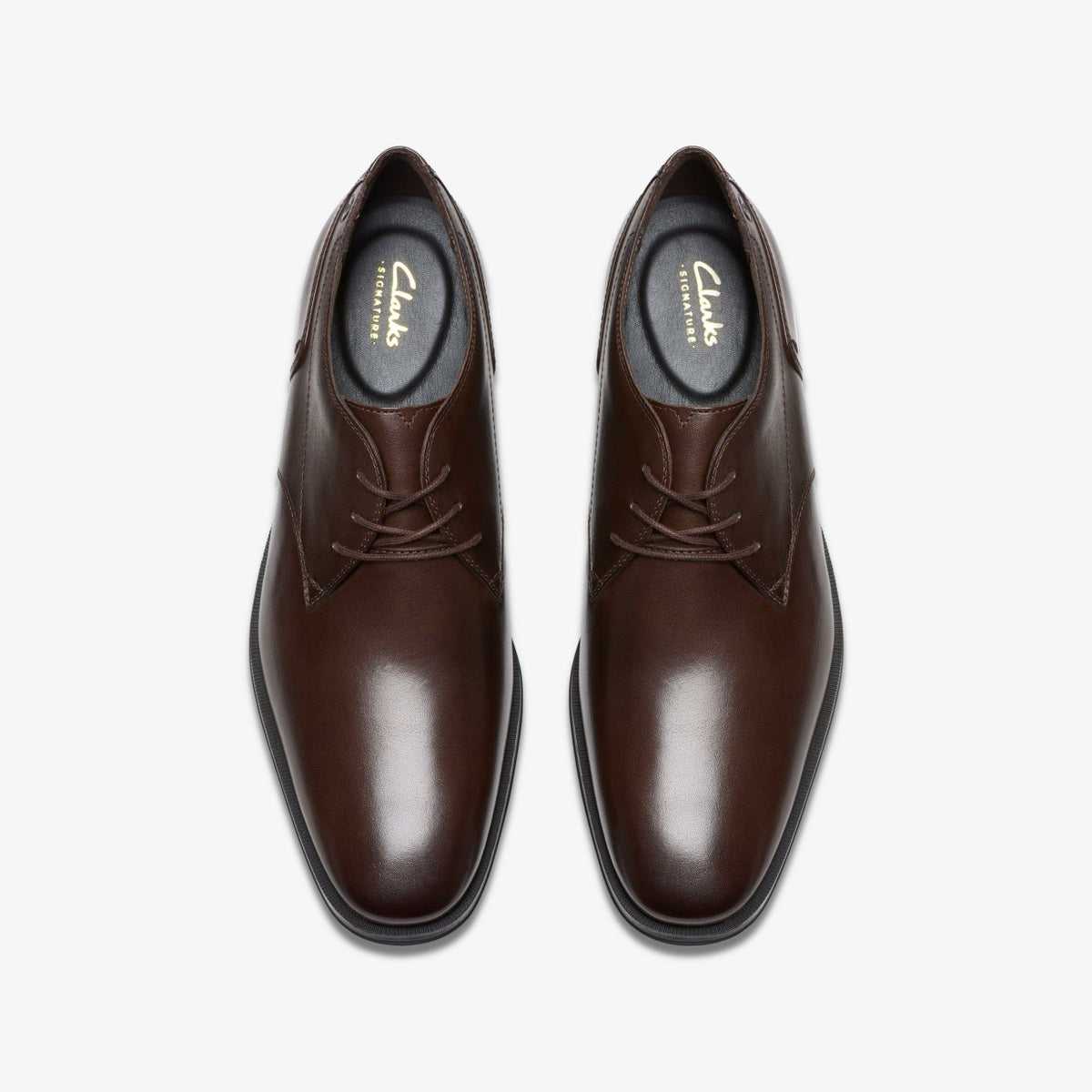 Paulton Lace Brown - Clarks Featured