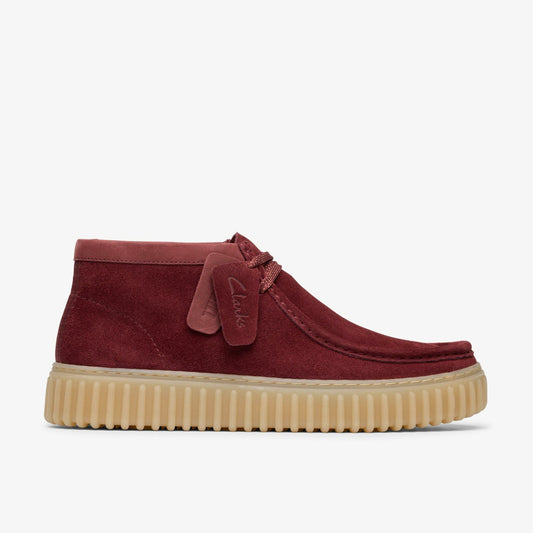Torhill Hi Wine Suede - Clarks Great Value