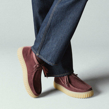 Torhill Hi Wine Suede - Clarks Great Value
