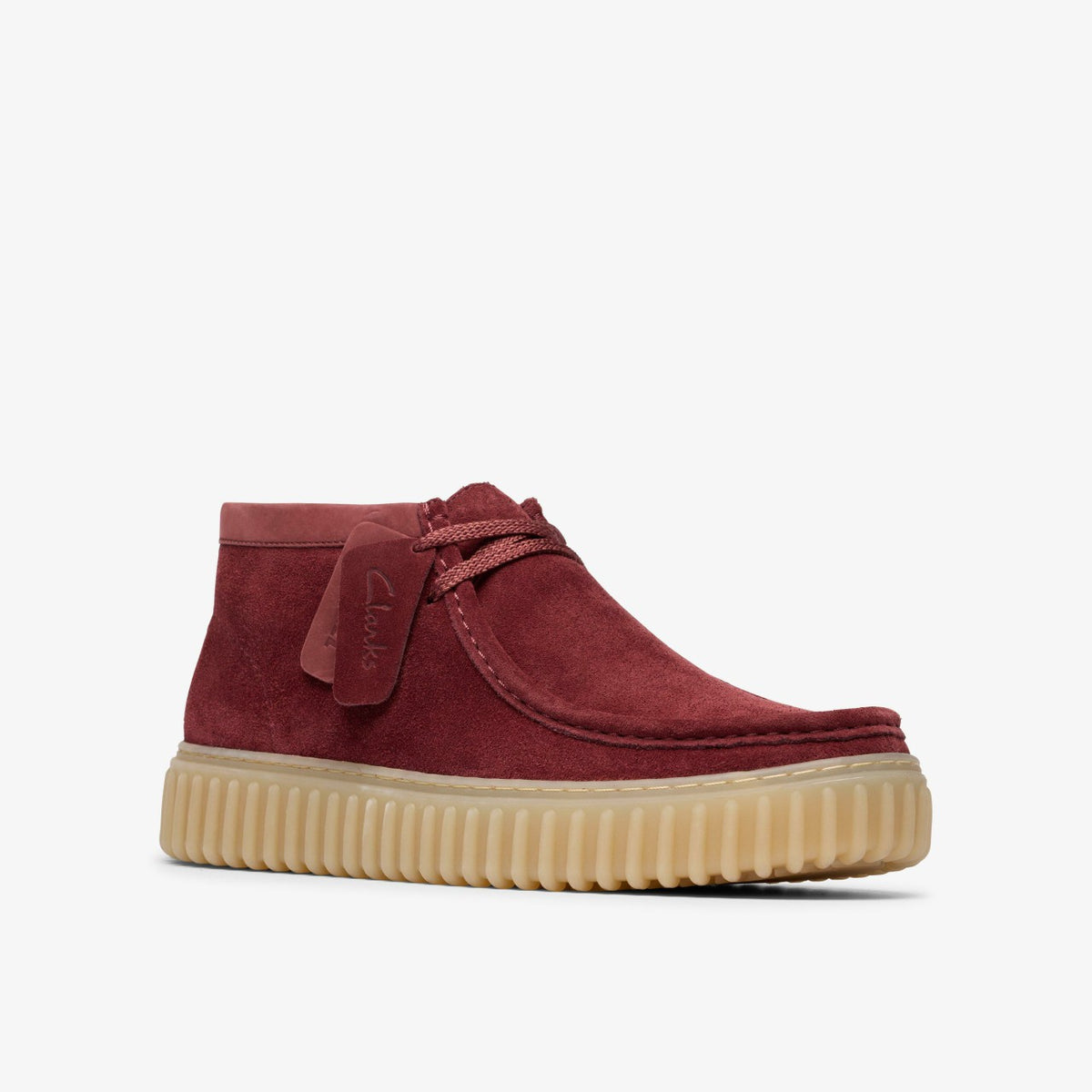 Torhill Hi Wine Suede - Clarks Great Value