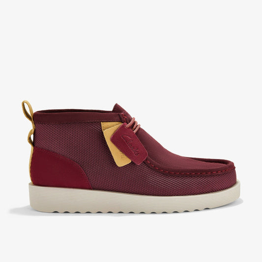 Wallabee FTR2 Boot Burgundy Combination - Clarks Trending