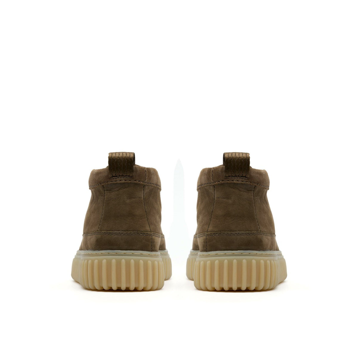 Torhill Lace Hi Khaki Nubuck - Clarks Premium