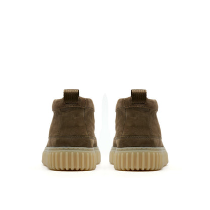 Torhill Lace Hi Khaki Nubuck - Clarks Premium
