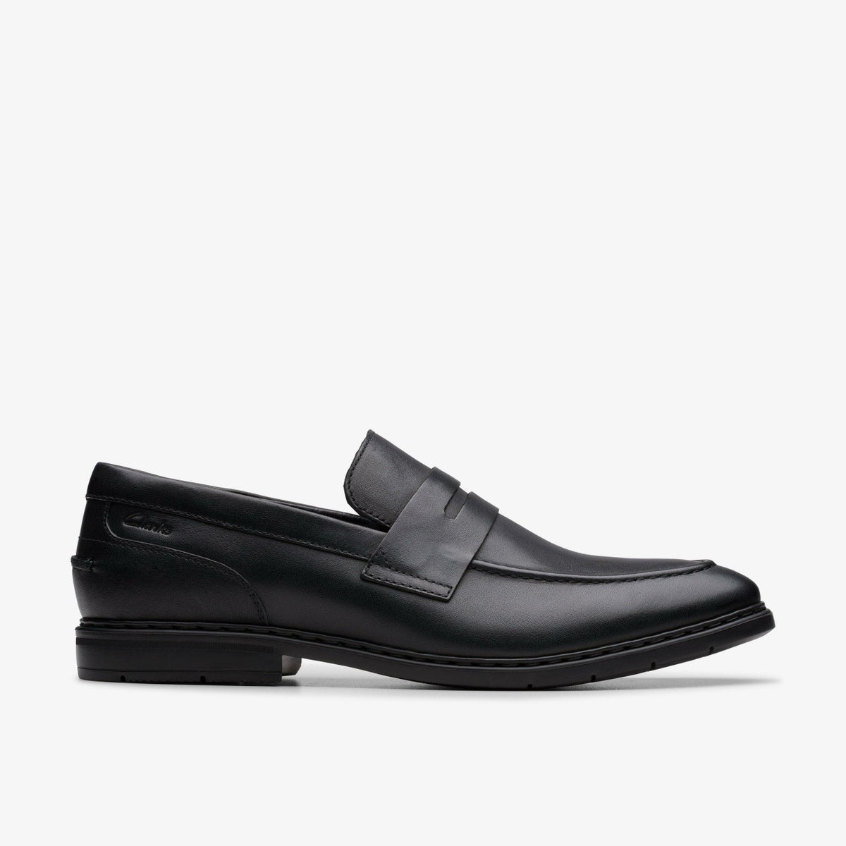 Banbury Lo Black Leather - Clarks Recommended