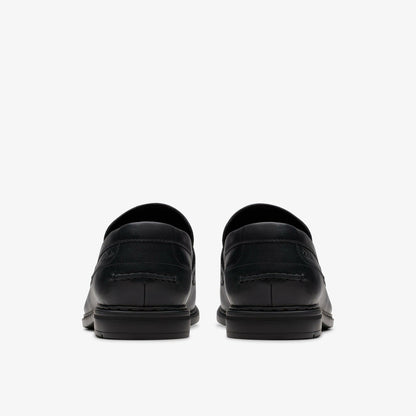 Banbury Lo Black Leather - Clarks Recommended