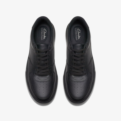 Romsey Tie Black Leather - Clarks Discount