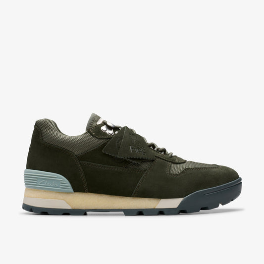 Laddow Dark Olive Combination - Clarks Featured